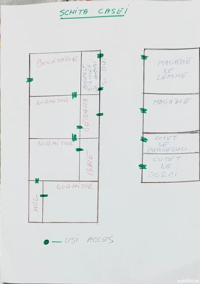 Casa de Vanzare Intabulata 287 de metri patra?i teren plus casa - 2