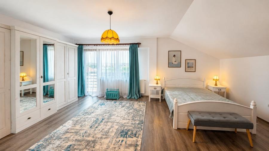 Apartament 3 camere pe doua niveluri | terasa | parcare | zona de case Tractorul - 18
