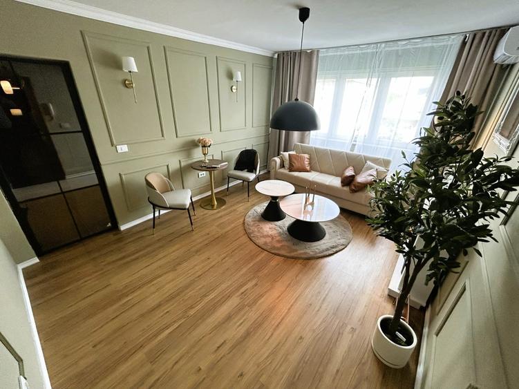 3 Cam-Cetatii-5 Min Centru--Mobilat Lux-Balcon-Centrala--54 MP-128.000 Euro ! - 2