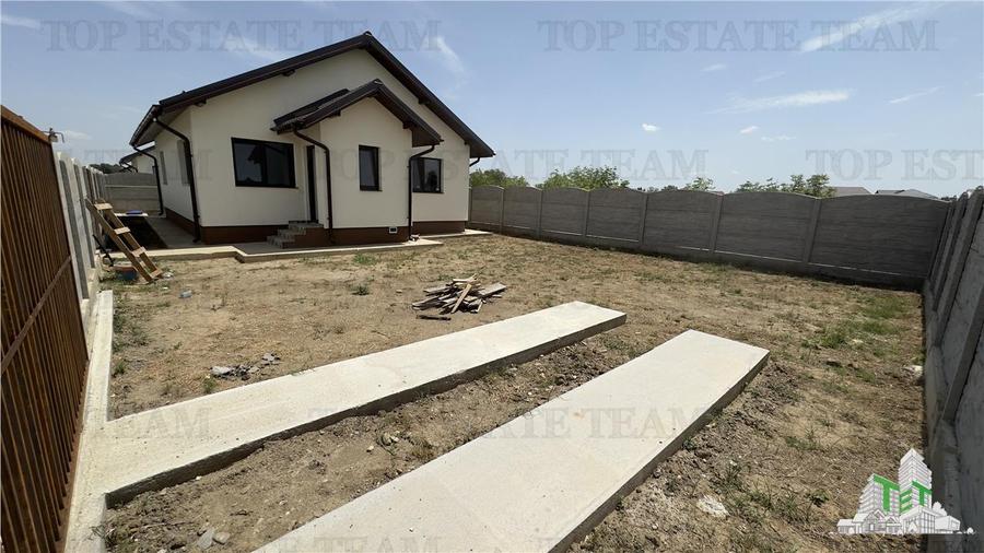 Casa individuala 3 camere pe parter, cu toate utilitatile si 300 mp de teren in - 1