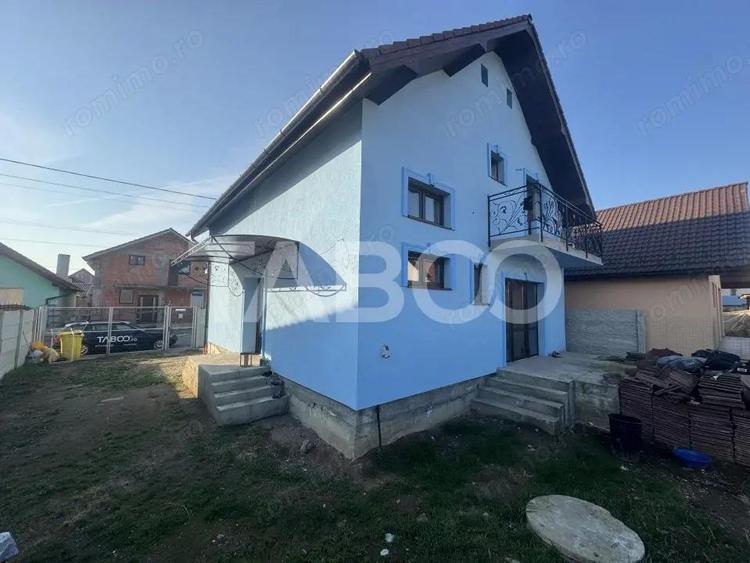 Casa individuala cu 5 camere 130 mpu teren 300 mp Cristian Sibiu - 2