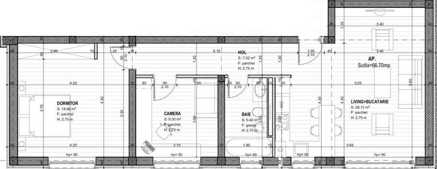 GRADINA 50 mp. Aproape de Zone2 si Mega Image. Decomandat. - 5