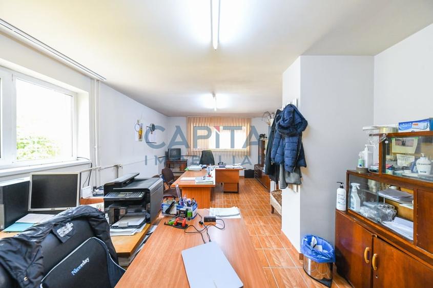 Teren intravilan, 10.000 mp, Imprejmuit+ drum privat+cladire de birouri, Dej - 5