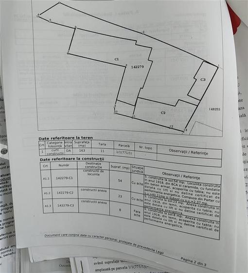 Tatarasi  la 300m de statia Dispecer corp de CASA SC 54mp TEREN 163mp - 8