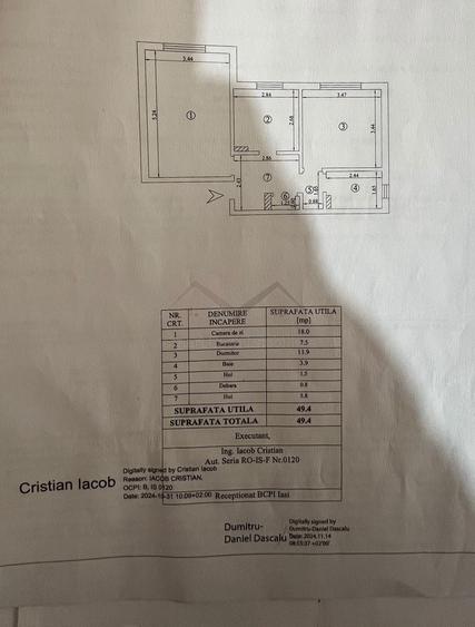 Apartament 2 camere decomandat Nicolina Belvedere - 6