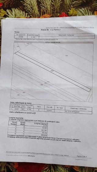 Teren de 2350 mp, în Exterior Vest
