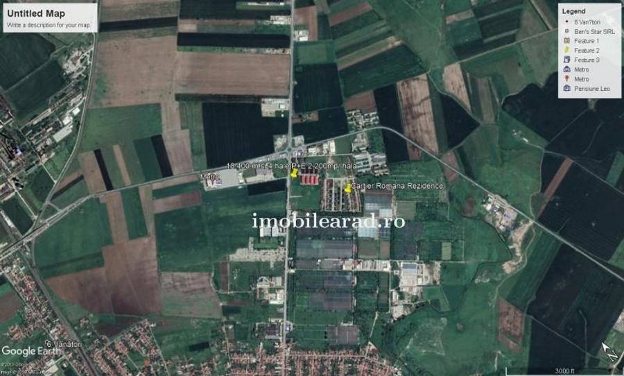Teren 18.400 mp cu 4 hale P+E pe Artera principala vizavi de Metro-Momax - 1