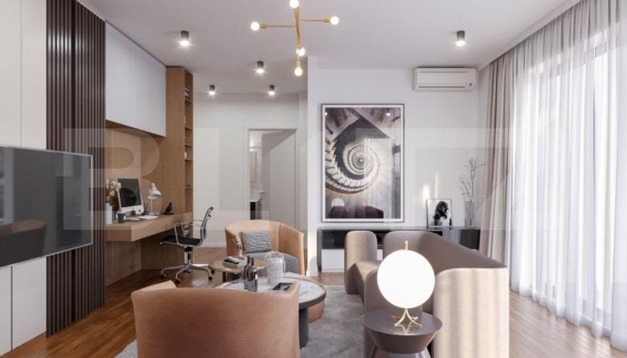 Apartament cu o camera, 37 mp, Ansamblu Rezidential, zona RIVUS - 4