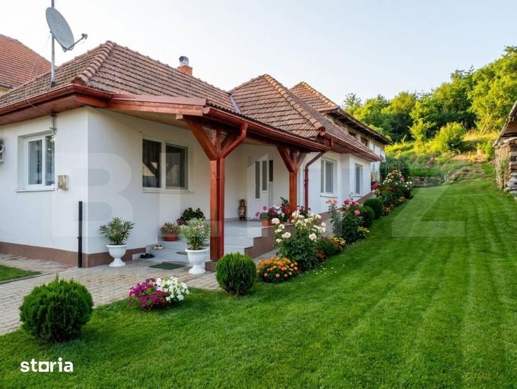 Casă cu 2 camere semidecomandat cu Teren 1000 Mp în Feleacu