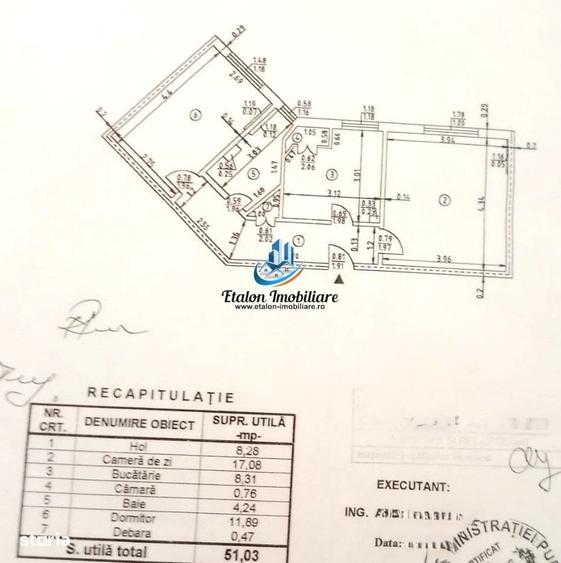 Apartament cu 2 camere decomandat în Sud