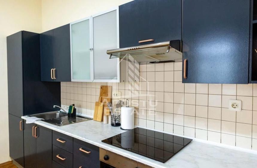 Apartament cu 2 camere decomandat, mobilat în P-ța Victoriei
