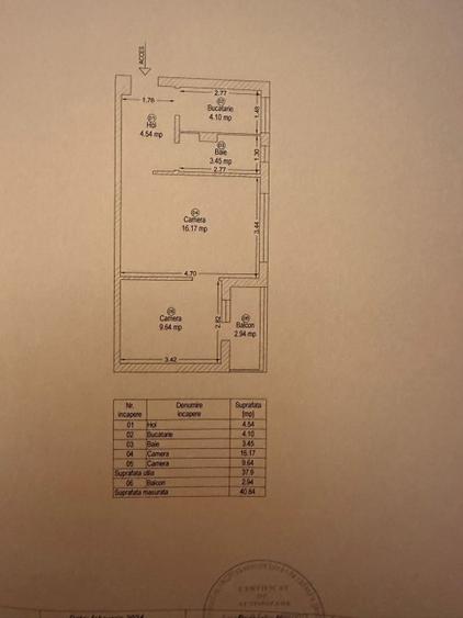 Apartament cu 2 camere semidecomandat în Circumvalațiunii