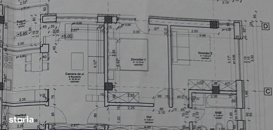 Apartament 3 camere- mobilat si utilat- loc de parcare subteran-Brayti - 11