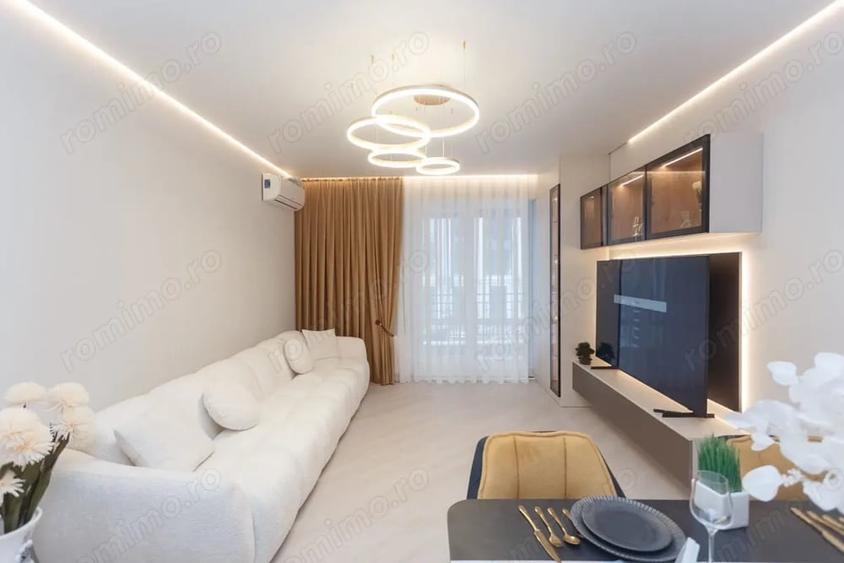 Apartament cu 2 camere semidecomandat în Lujerului