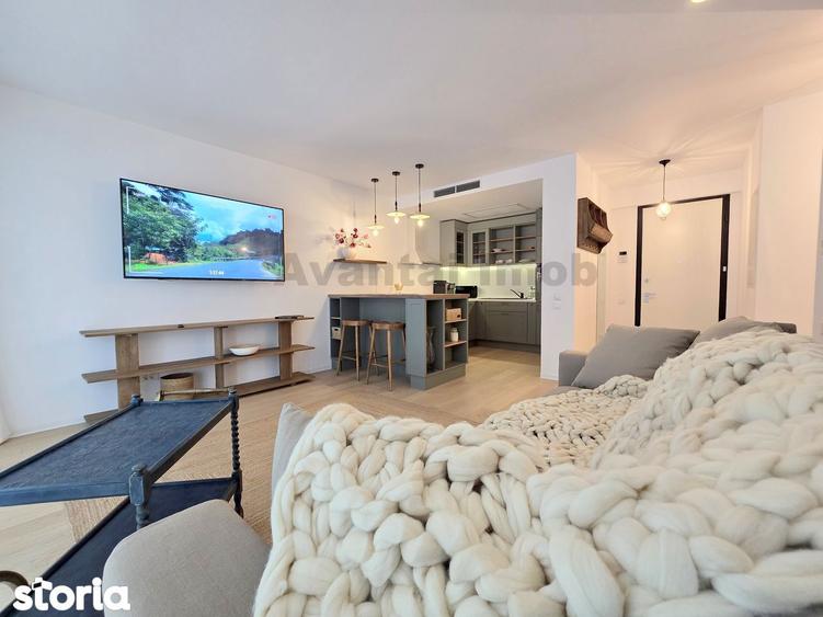 Apartament cu 2 camere, mobilat în Tei