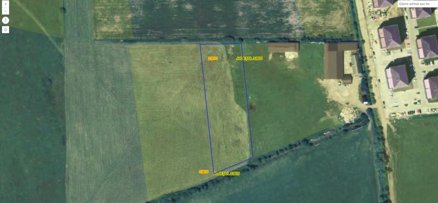 Teren agricol intravilan de 7100 mp, în Vest