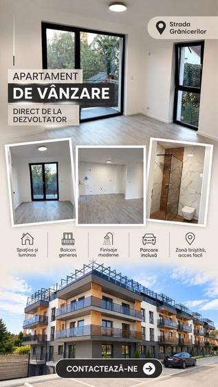 Apartament cu 3 camere în Petru Rareș