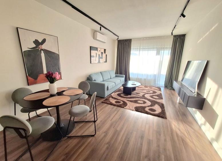 Apartament cu 2 camere semidecomandat, mobilat în Lacul Morii