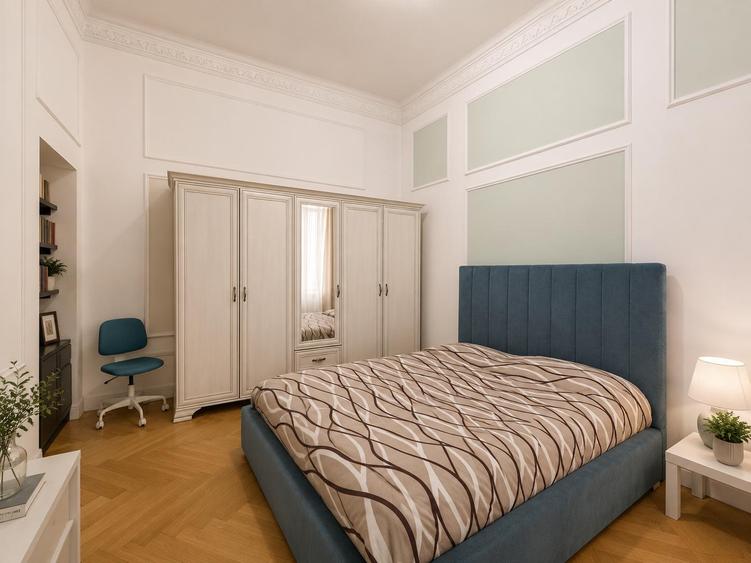 Apartament cu 4 camere semidecomandat în Romană