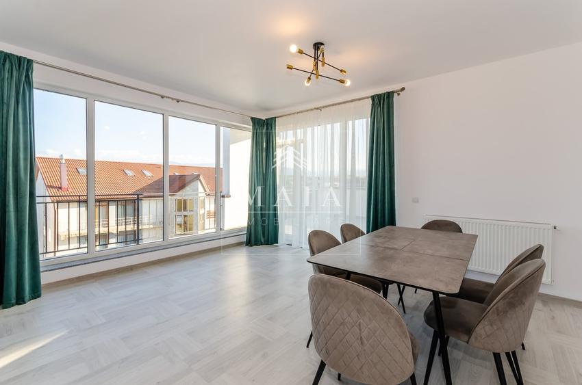 Penthouse cu 3 camere decomandat, mobilat în Șelimbăr