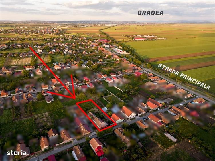 Casă cu 4 camere cu Teren 1440 Mp în Girișu de Criș