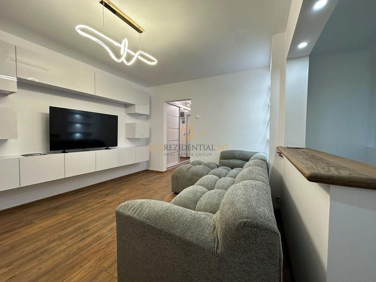 Apartament cu 3 camere semidecomandat, mobilat în Berceni