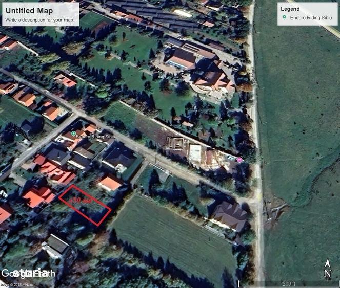 Teren de 450 mp, în Sadu