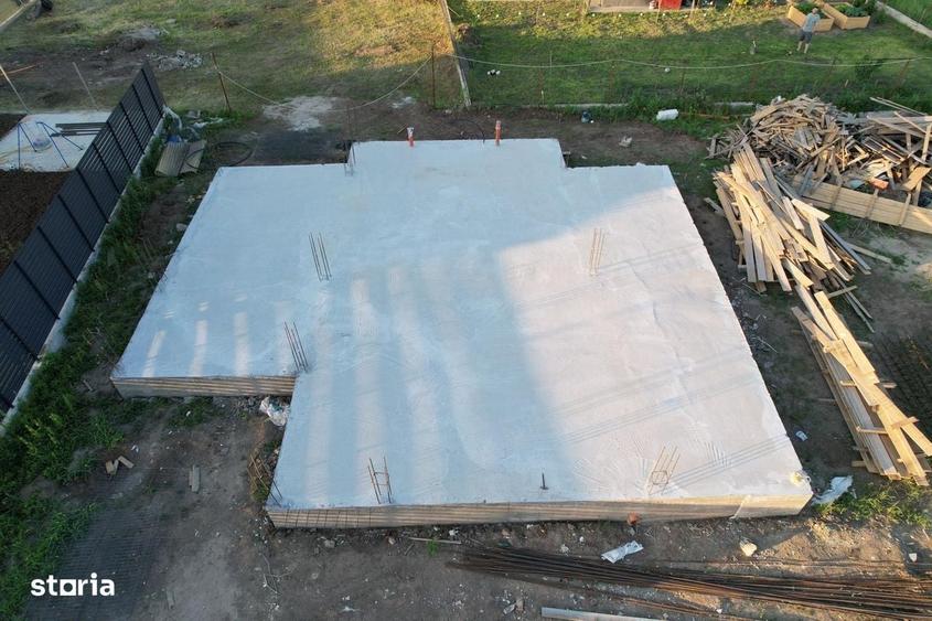 Teren de vanzare cu fundatie casa construita, utilitati disponibile - 6