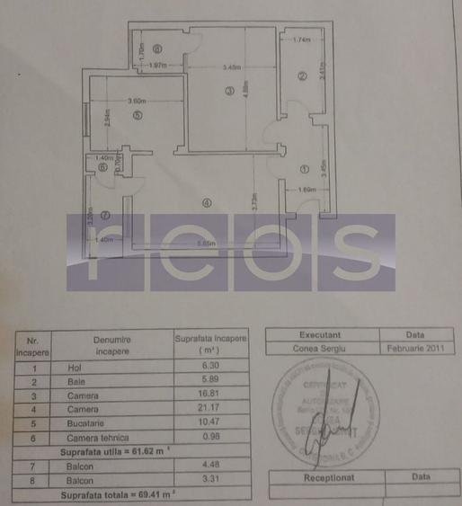 DE VANZARE 2 CAMERE PRELUNGIREA GHENC EA | PARCARE  | CARTIERUL LATIN - 13