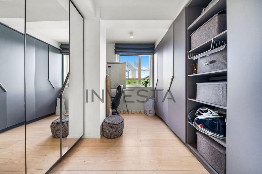 Penthouse cu 4 camere semidecomandat, mobilat în Gheorgheni