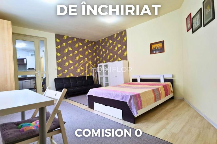 Garsonieră decomandată, mobilată în Semicentral