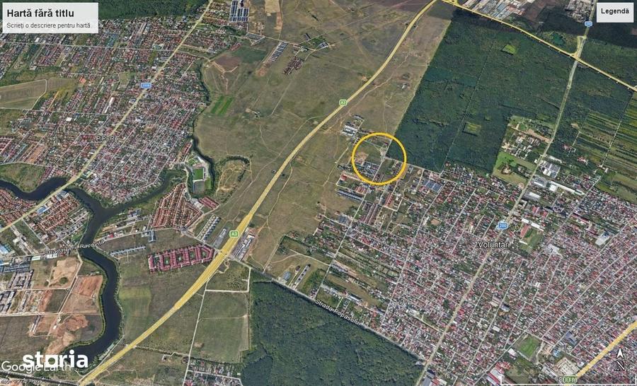 Teren de 5000 mp, în Central