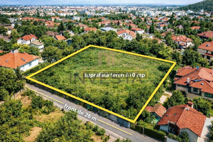 Teren Construcții intravilan de 810 mp, în Andrei Mureșanu