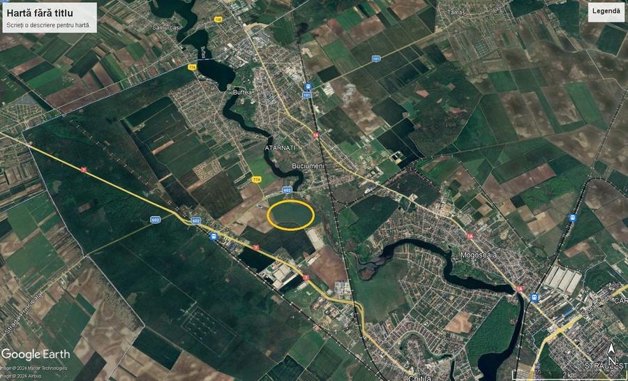 Teren Construcții intravilan de 21193 mp, în Nord