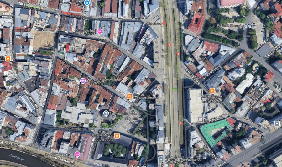 Casă individuală cu 20 camere cu Canalizare în Centrul Istoric