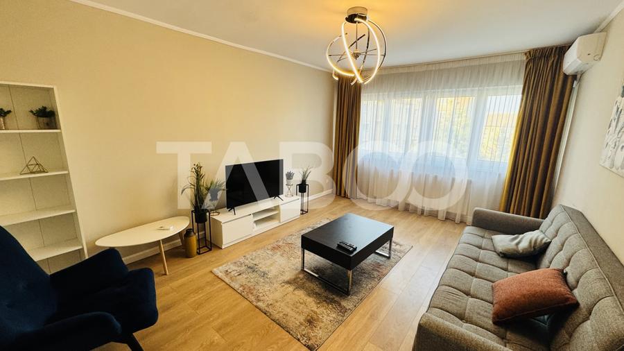 Apartament cu 2 camere decomandat, mobilat în Mihai Viteazul