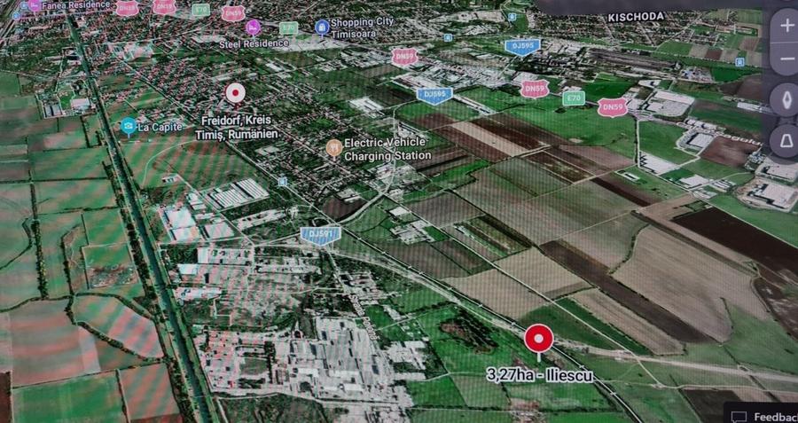 Teren Construcții intravilan de 32700 mp, în Freidorf