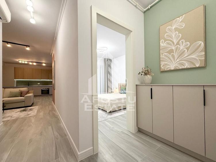 Apartament cu 2 camere semidecomandat, mobilat în Torontalului
