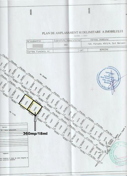 Teren de 394 mp, în Berceni