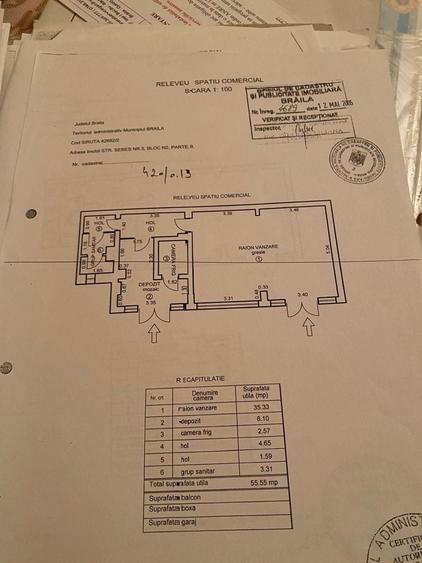 Spațiu comercial, de 55 mp, în Vărsătura