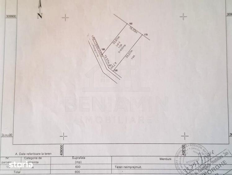 Teren intravilan - 600mp - posibilitate extindere - Selgros - 1