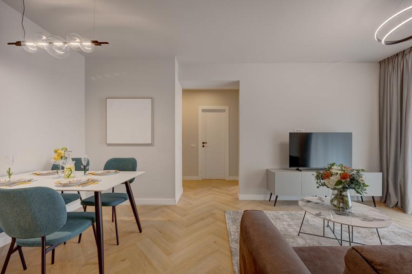 AFI Home North-2 camere,mobilat&utilat,gradina+1 loc parcare pet-friendly - 8