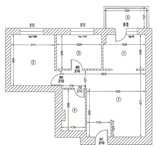 Apartament cu 3 camere în Theodor Pallady