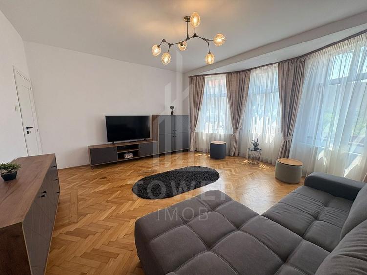 Apartament cu 2 camere semidecomandat în Central