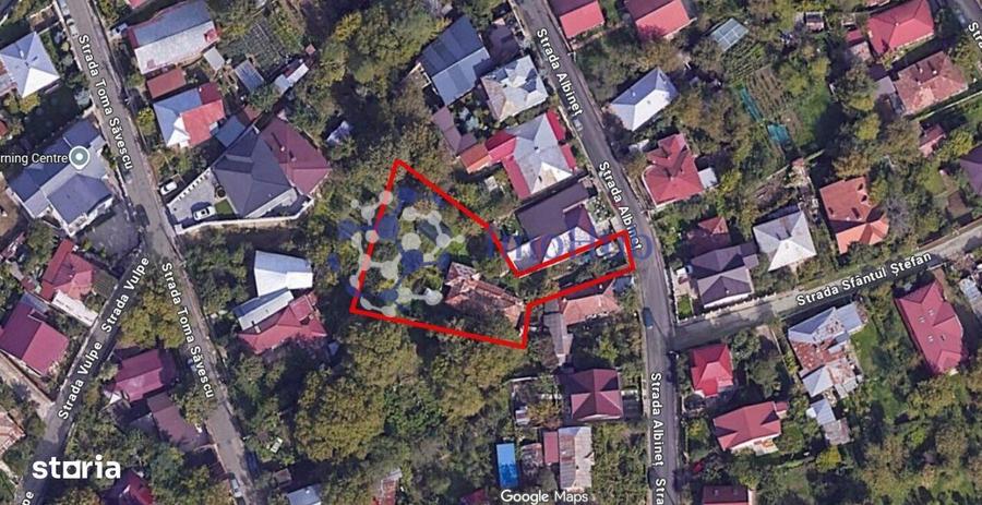 Teren de 800 mp, în Central