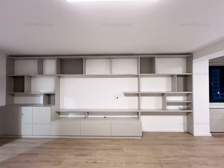 Apartament cu 2 camere semidecomandat, mobilat în Pipera