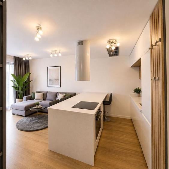 Apartament cu 2 camere decomandat, mobilat în Herăstrău