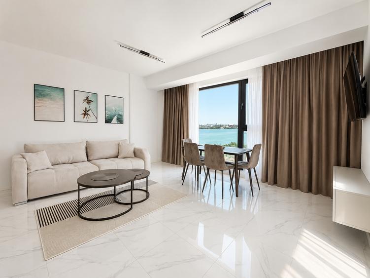 Apartament 2 camera vedere bilaterala lac si mare | Mamaia Nord - 2