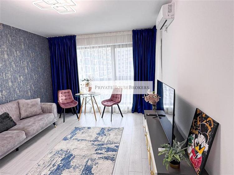 Apartament cu 2 camere decomandat, mobilat în Pipera
