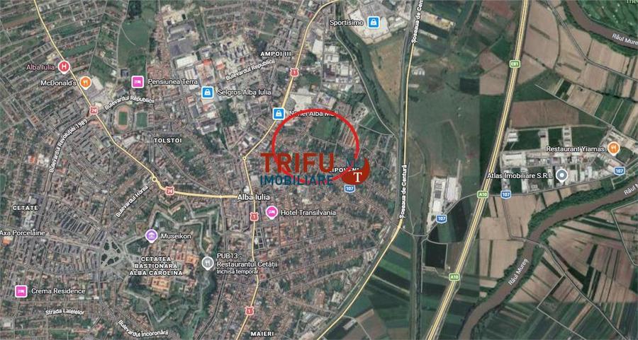 Teren Construcții intravilan de 1098 mp, în Ampoi 1